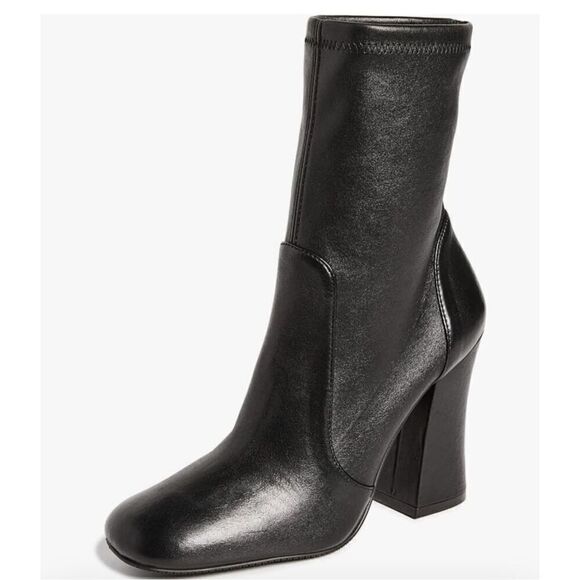 Stuart Weitzman Women's Curveblock 100mm Booties in Black NWOB Size 11 - Picture 1 of 8